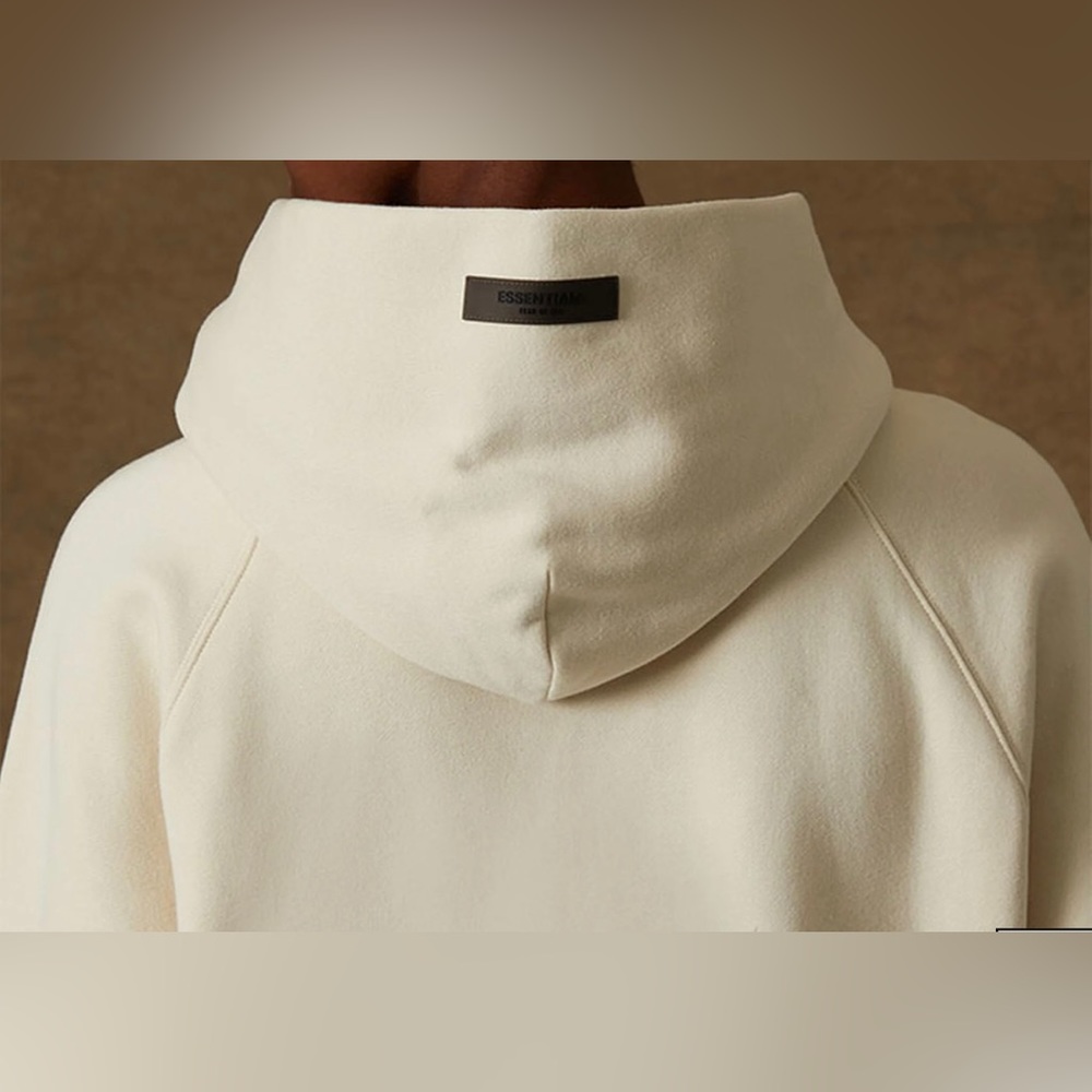 Essentials Off-white Raglan Hoodie - Picture 4 of 7